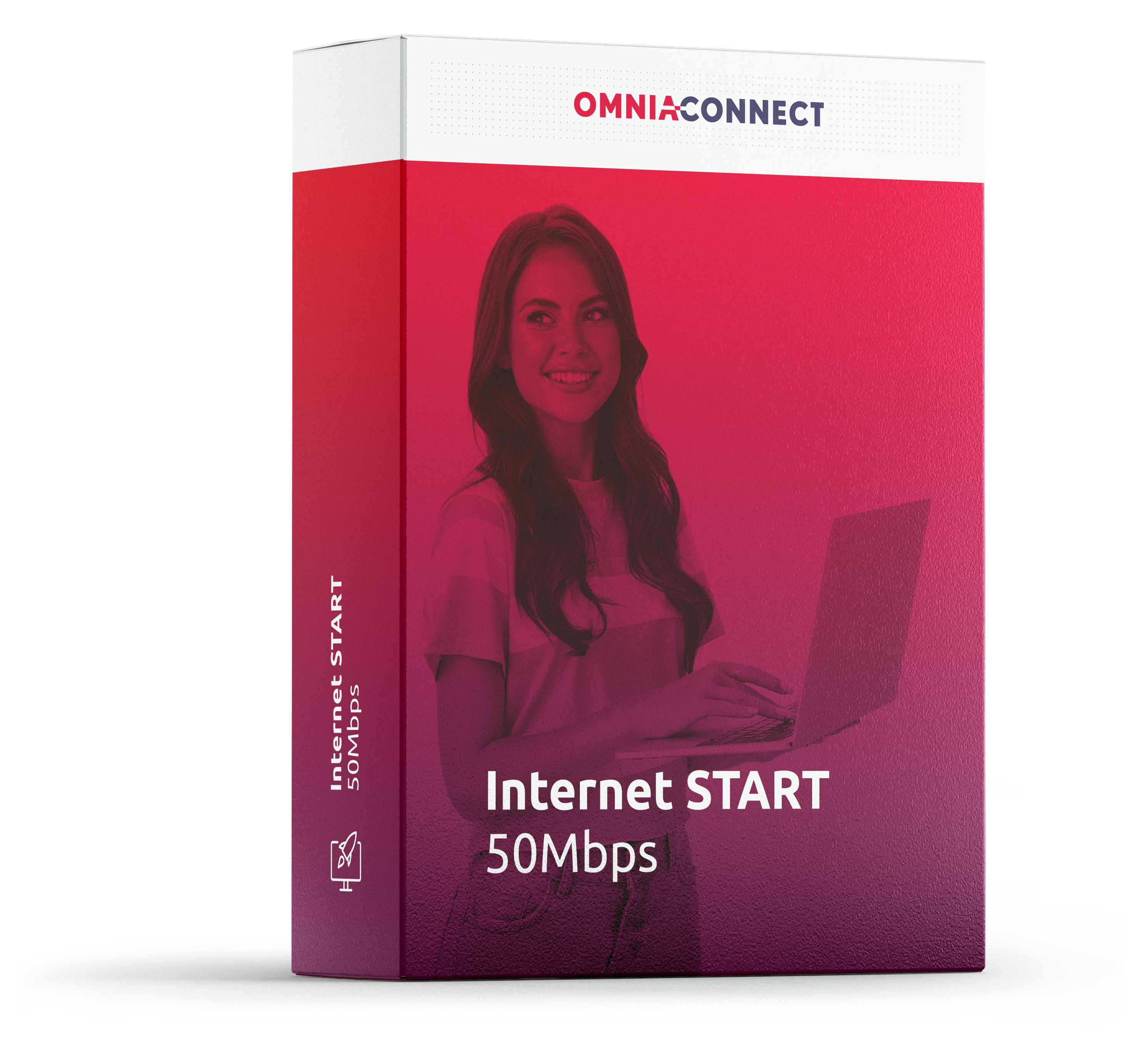 internet start pakket van omnia connect met 50 mb per seconde