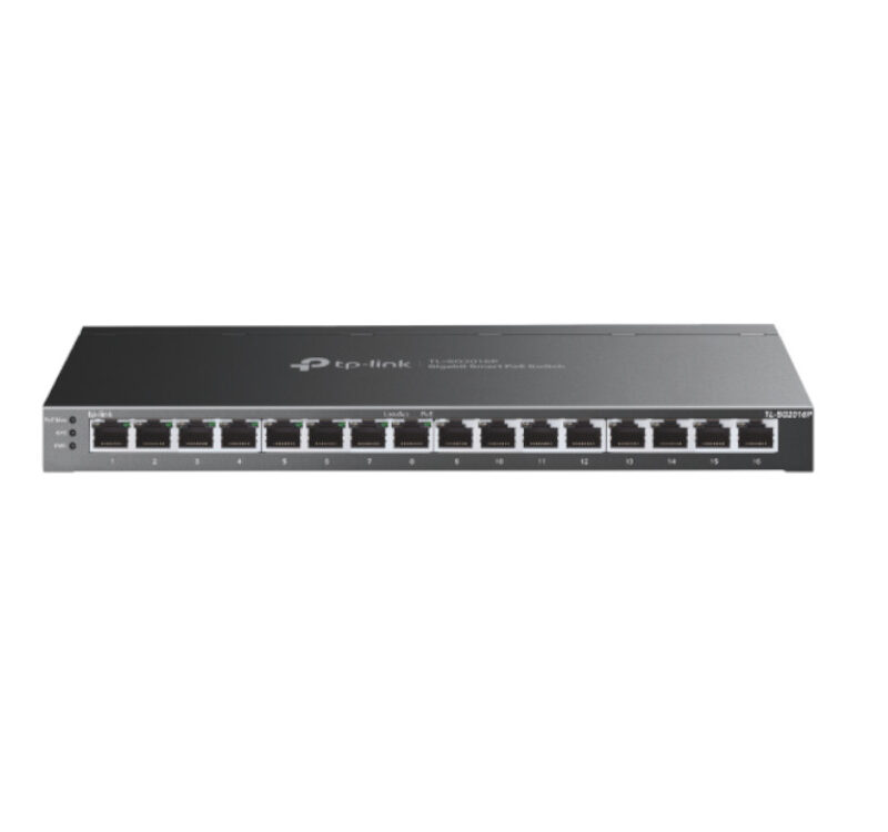 JetStream 16-Port Gigabit Smart Switch with 8-Port PoE+